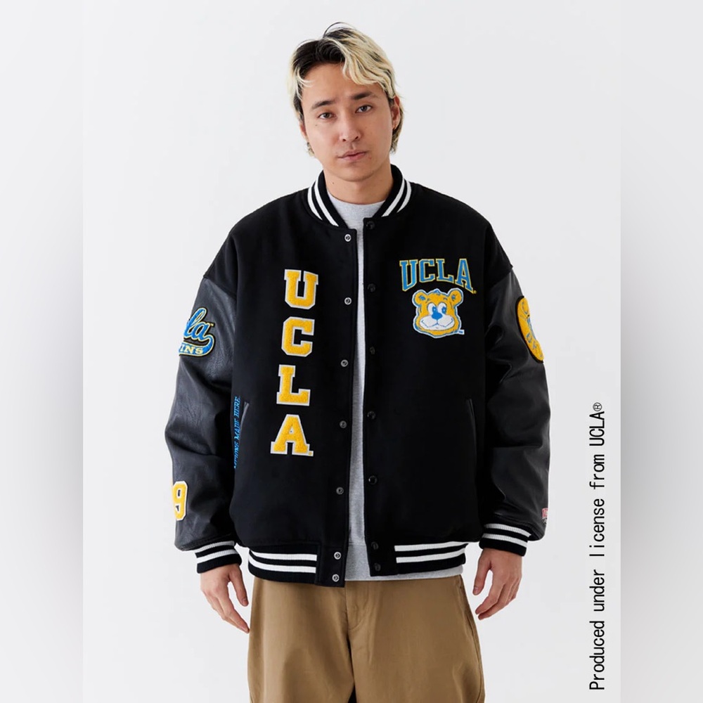 Nutmeg UCLA Padded Stadium Jacket - Picture 3 of 7